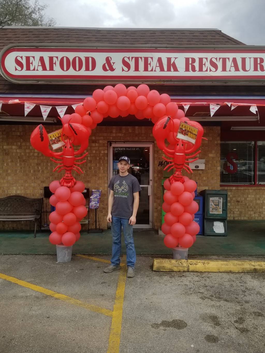 Baytown Seafood Restaurant | restaurant | 1400 N Frazier St, Conroe, TX 77301, USA | 9364942246 OR +1 936-494-2246