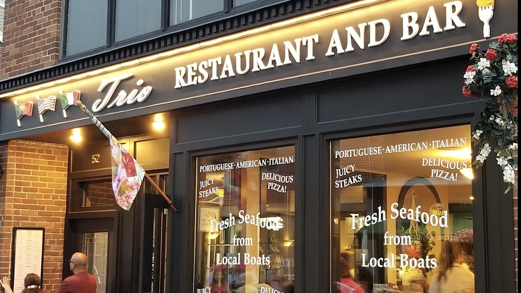 Trio Restaurant & Bar | restaurant | 64 Main St, Gloucester, MA 01930, USA | 9785597638 OR +1 978-559-7638