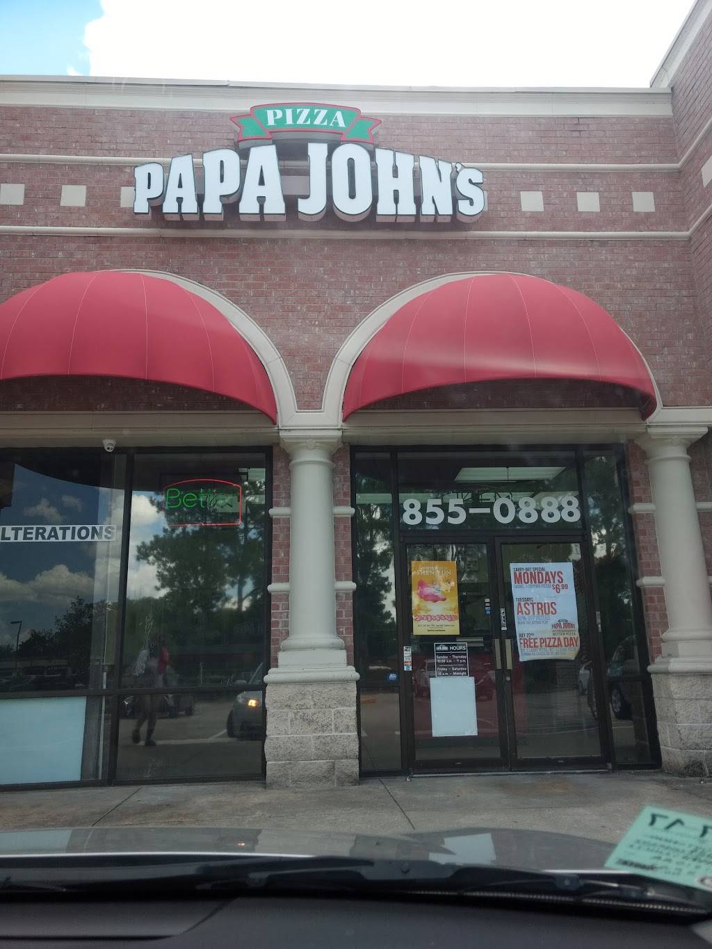 Papa Johns Pizza | restaurant | 7700 Hwy 6 N, Houston, TX 77095, USA | 2818550888 OR +1 281-855-0888