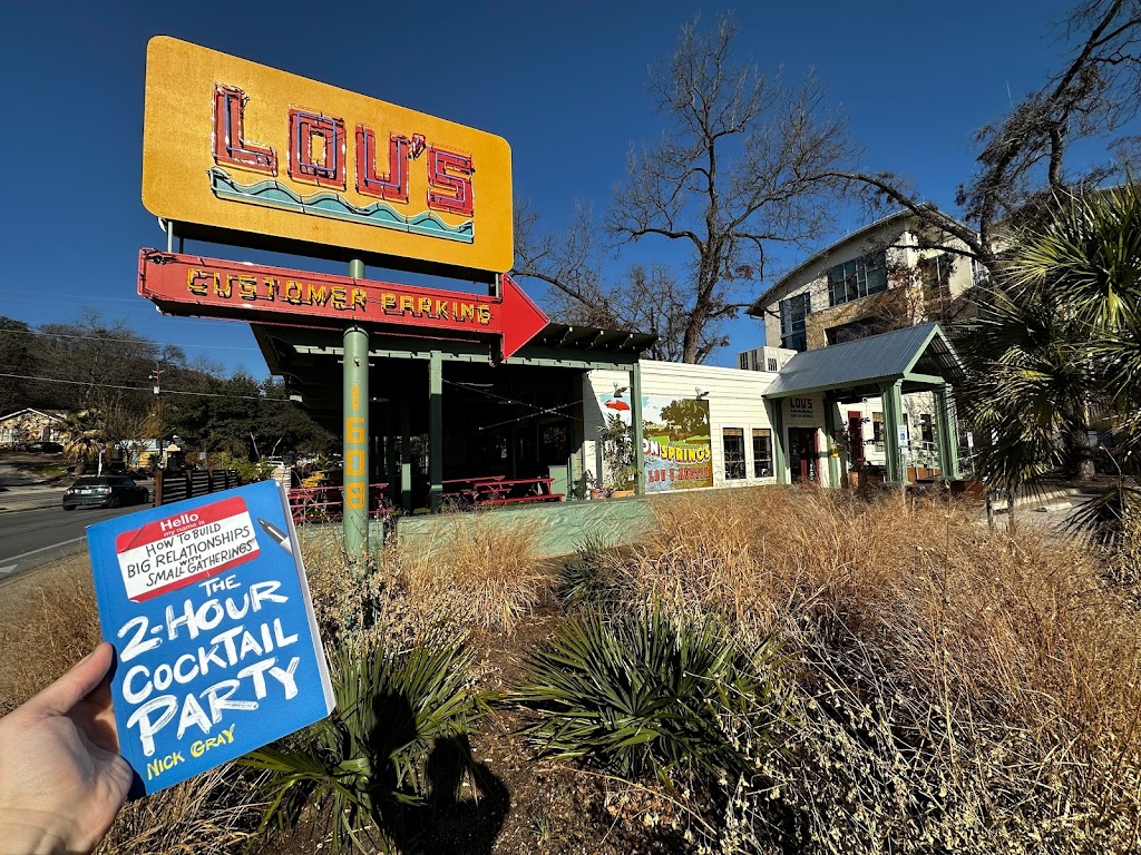 Lous Barton Springs | restaurant | 1608 Barton Springs Rd, Austin, TX 78704, USA | 5126862030 OR +1 512-686-2030