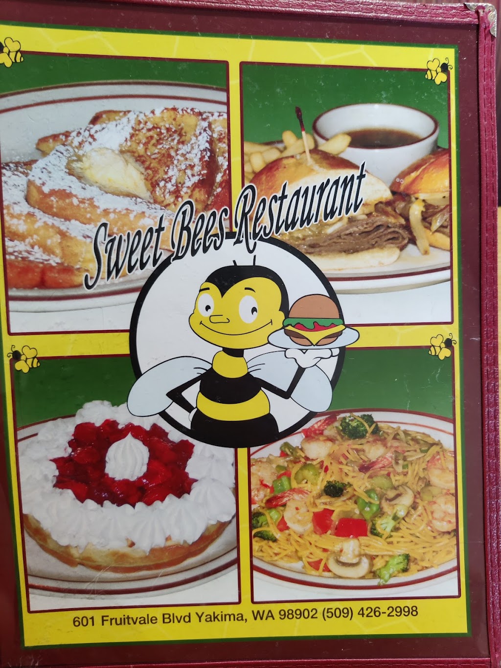 Sweet Bees | restaurant | 601 Fruitvale Blvd, Yakima, WA 98902, USA | 5094262998 OR +1 509-426-2998