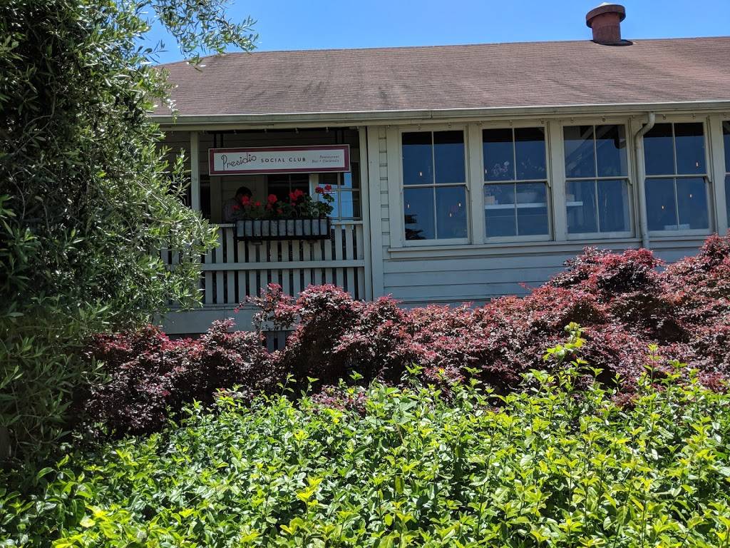 Presidio Social Club | restaurant | 563 Ruger St, San Francisco, CA 94129, USA | 4158851888 OR +1 415-885-1888