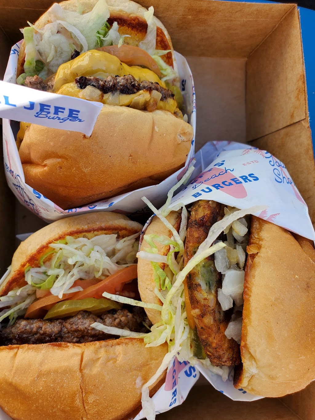 Jeffs’ Beach Burgers | restaurant | 2134 Avenida De La Playa, La Jolla, CA 92037, USA | 8885352227 OR +1 888-535-2227