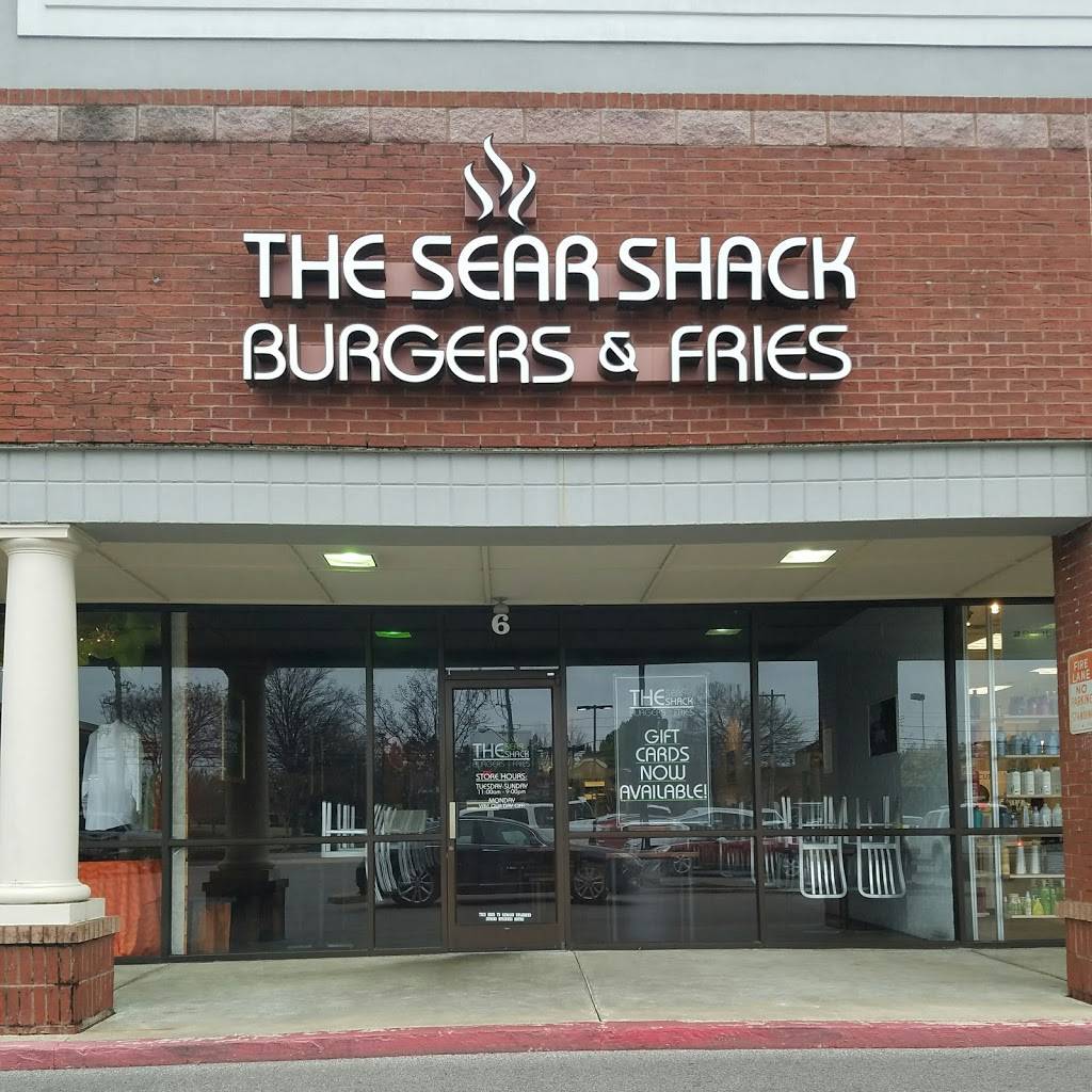 The Sear Shack Burgers and Fries | restaurant | 875 W Poplar Ave Suite 6, Collierville, TN 38017, USA | 9018614100 OR +1 901-861-4100