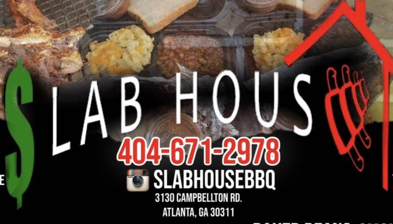 SlabhouseBBQ | restaurant | 3130 Campbellton Rd SW, Atlanta, GA 30311, USA | 4046712978 OR +1 404-671-2978