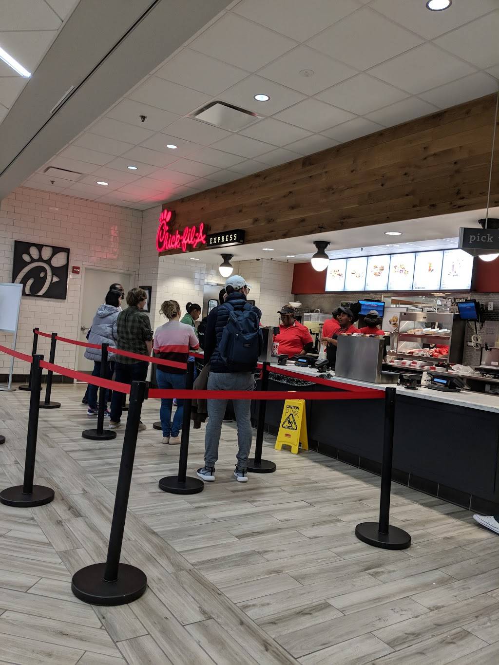 Chick-fil-A | restaurant | Hoya Commons Food Court, 3800 Reservoir Rd NW, Washington, DC 20007, USA | 8562953180 OR +1 856-295-3180