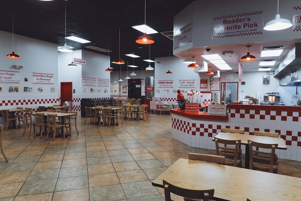 Five Guys | meal takeaway | The, Melbourne, FL 32940, USA | 3216330033 OR +1 321-633-0033