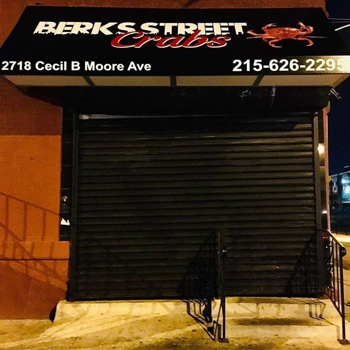 Berks Street Crabs | restaurant | 2718 Cecil B. Moore Ave, Philadelphia, PA 19121, USA | 2156262295 OR +1 215-626-2295