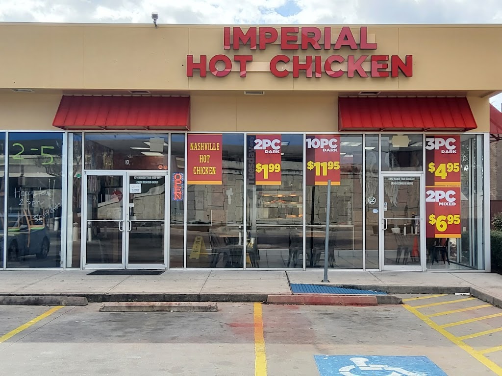 Imperial Hot Chicken - (Halal) | meal takeaway | 392 N Sam Houston Pkwy E suite d, Houston, TX 77060, USA | 2814481900 OR +1 281-448-1900