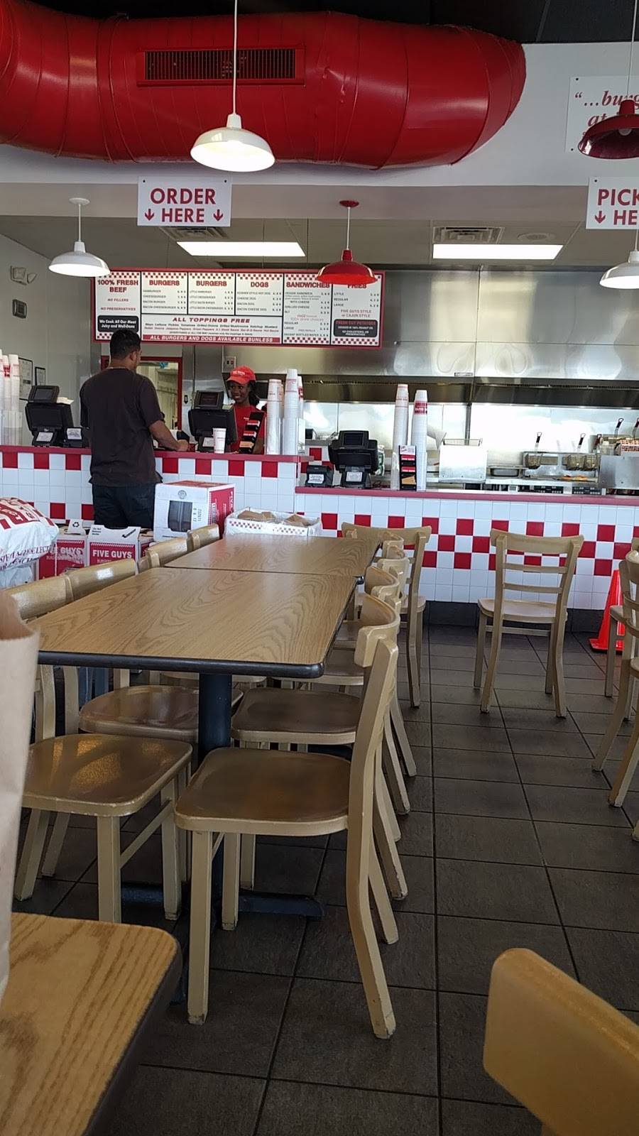 Five Guys | meal takeaway | 255 I-45, Huntsville, TX 77340, USA | 9364350900 OR +1 936-435-0900