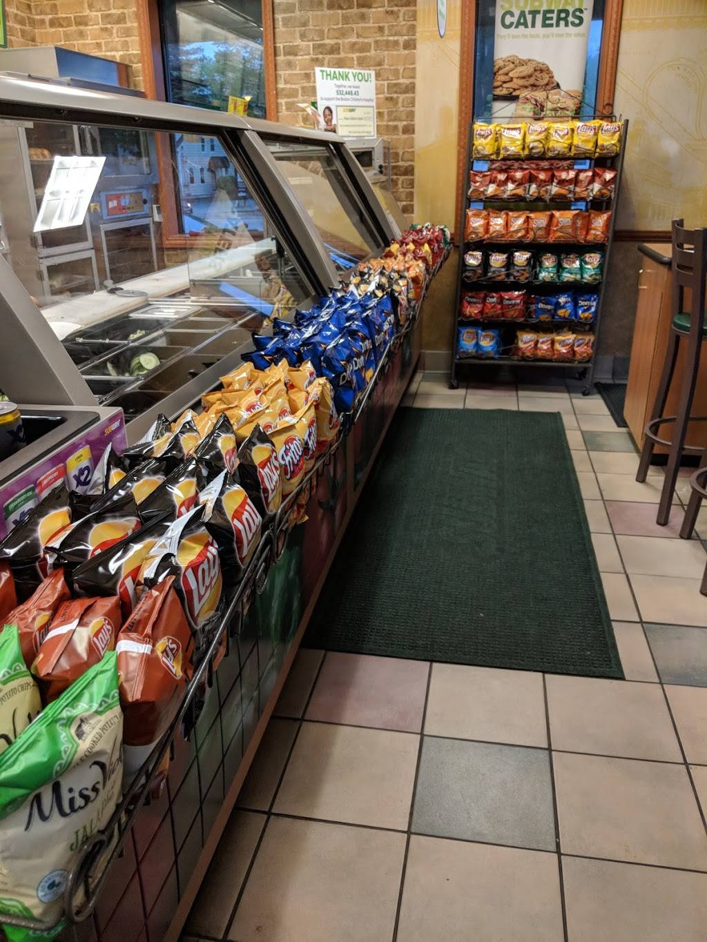 Subway | restaurant | 373 Maple Ave, Shrewsbury, MA 01545, USA | 5087999090 OR +1 508-799-9090