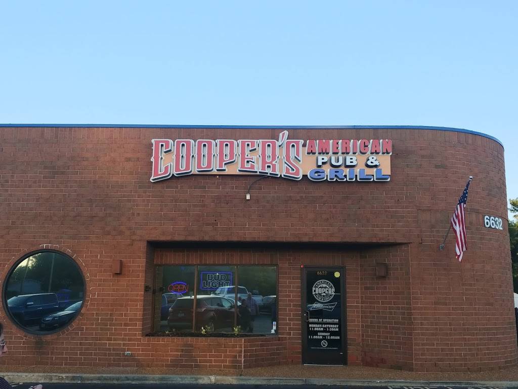 Coopers American Pub & Grill | restaurant | 6632 Mexico Rd, St Peters, MO 63376, USA | 6363871216 OR +1 636-387-1216