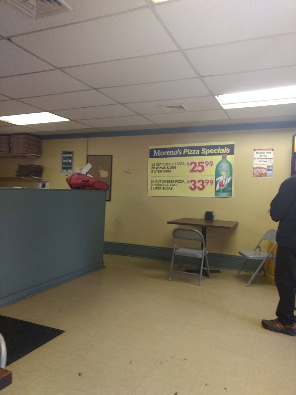 Morenos Pizza | restaurant | 751 Hudson Ave, Stillwater, NY 12170, USA | 5186640057 OR +1 518-664-0057