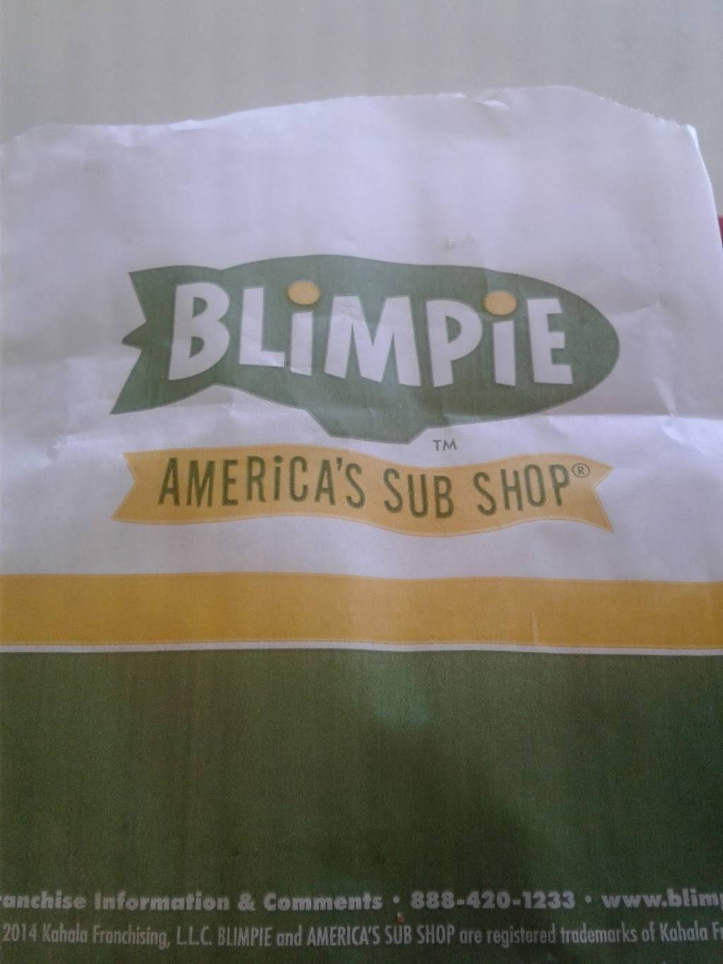 Blimpie | meal delivery | 414 Northside Dr, Valdosta, GA 31602, USA | 2292451885 OR +1 229-245-1885
