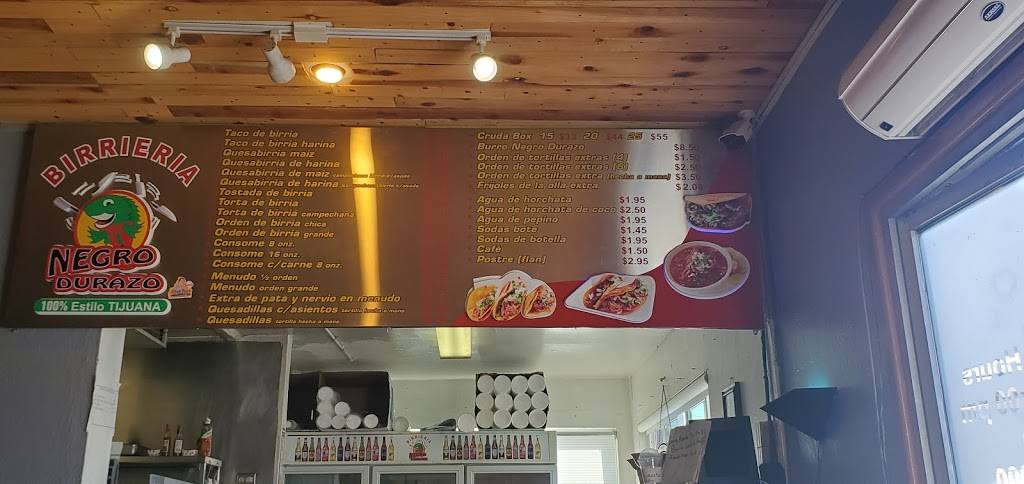 Birria Negro Durazo | restaurant | 1604 E 18th St B, National City, CA 91950, USA | 6197488900 OR +1 619-748-8900