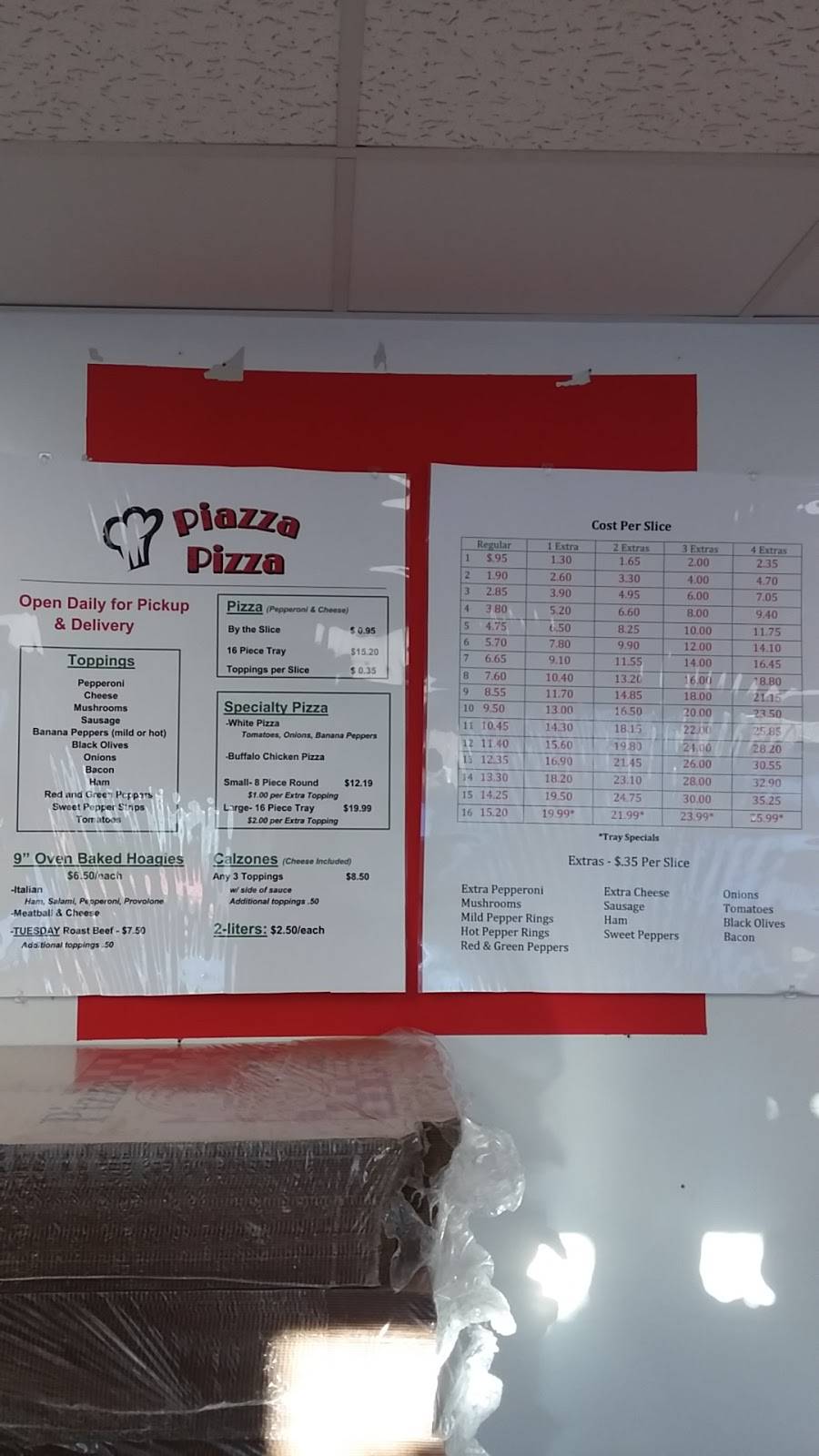 Piazza Pizza | restaurant | 130 3rd St, Tiltonsville, OH 43963, USA | 7408593148 OR +1 740-859-3148