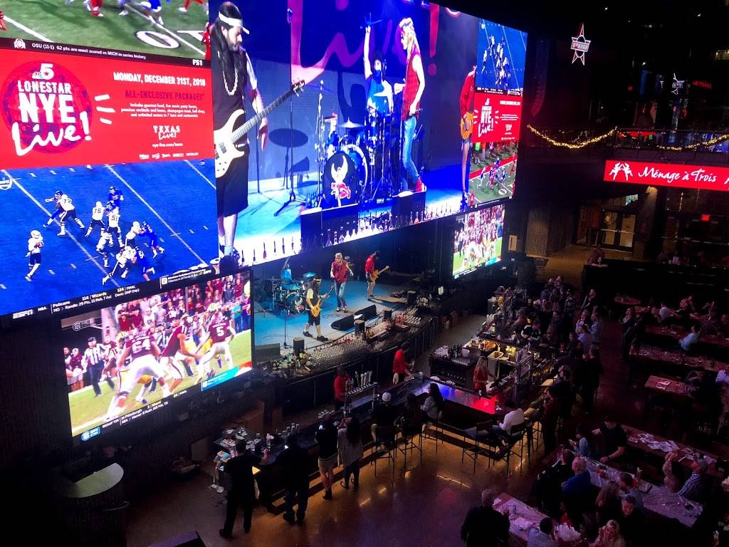 Texas Live! | restaurant | 1650 E Randol Mill Rd, Arlington, TX 76011, USA | 8178526688 OR +1 817-852-6688