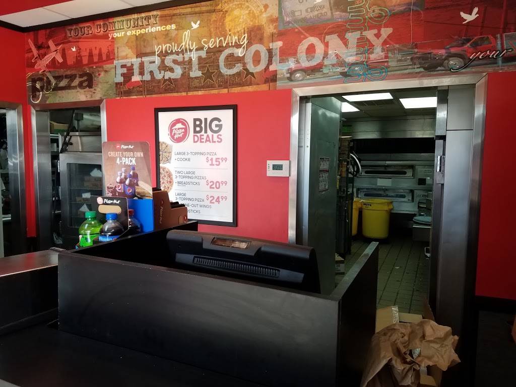 Pizza Hut | restaurant | 3638 Highway 6 Bay, P7, Sugar Land, TX 77478, USA | 2812651000 OR +1 281-265-1000