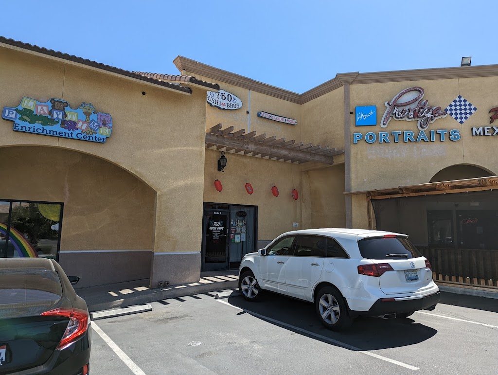 760 Sushi Bros | restaurant | 14845 Monarch Blvd, Victorville, CA 92395, USA | 7602614200 OR +1 760-261-4200