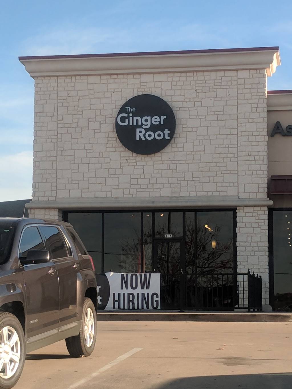 The Ginger Root Restaurant & Bar | restaurant | 5040 N Tarrant Pkwy #136, Fort Worth, TX 76244, USA | 8174794109 OR +1 817-479-4109