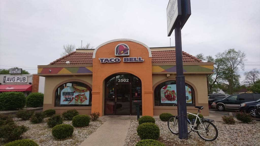Taco Bell | meal takeaway | 3502 W 16th St, Indianapolis, IN 46222, USA | 3176314604 OR +1 317-631-4604