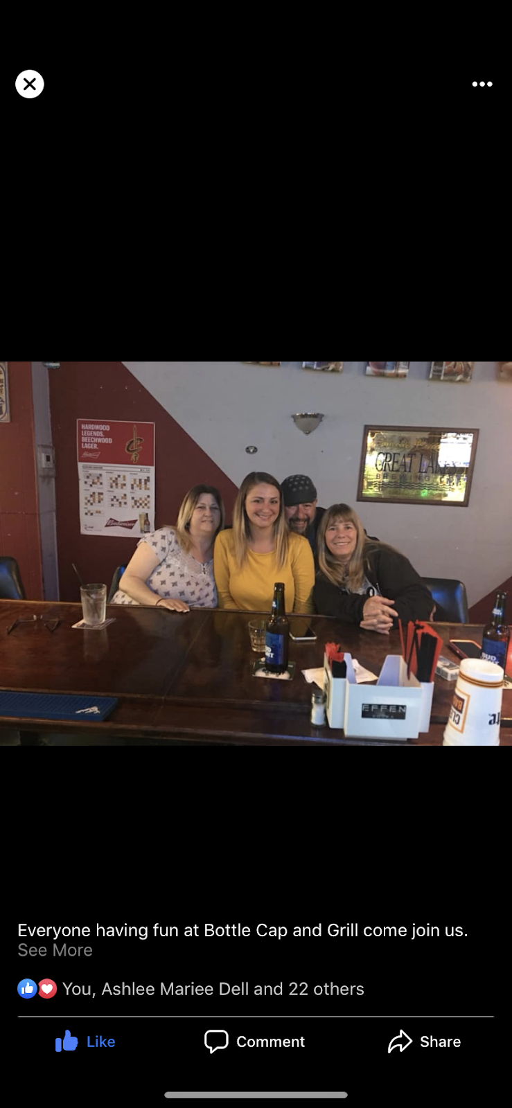 Bottle Cap Bar And Grill | restaurant | 5775 Chevrolet Blvd, Parma, OH 44130, USA | 4403404646 OR +1 440-340-4646