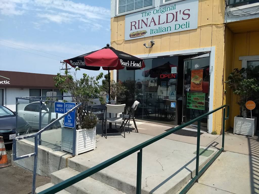 The Original Rinaldis Deli and Cafe | cafe | 350 N Sepulveda Blvd, Manhattan Beach, CA 90266, USA | 3103799968 OR +1 310-379-9968