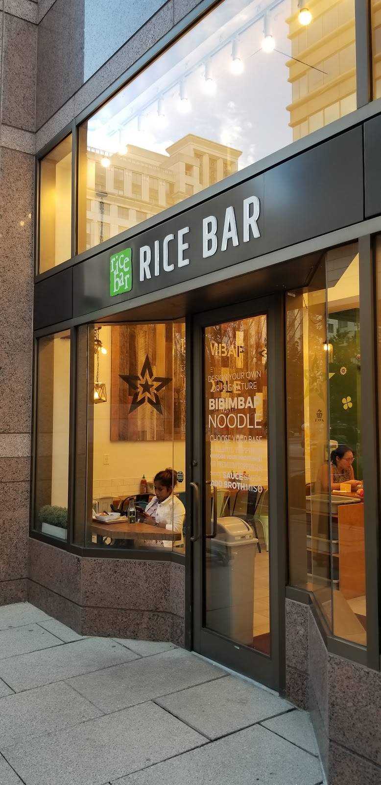 Rice Bar | restaurant | 3802, 1206 G St NW, Washington, DC 20005, USA | 2027378902 OR +1 202-737-8902