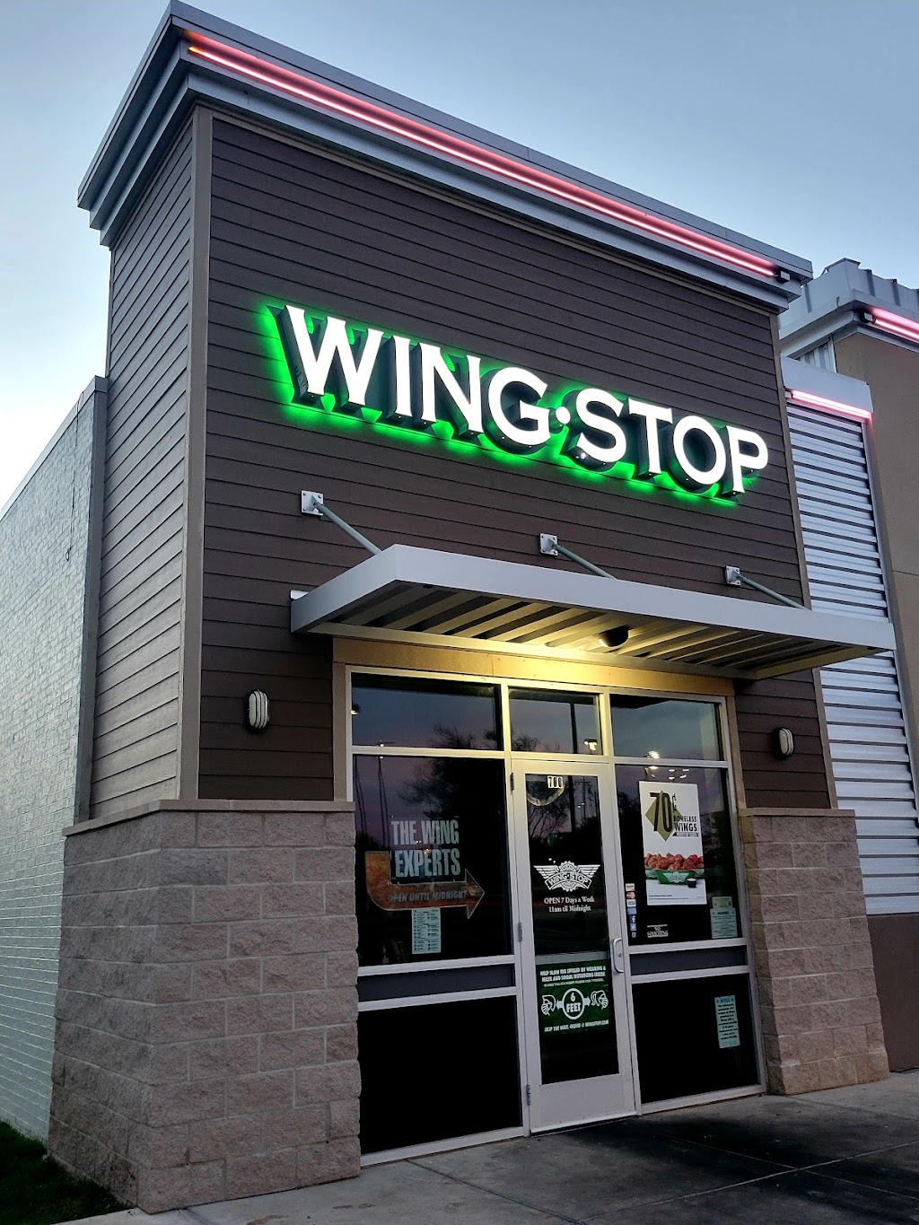 Wingstop | restaurant | 5512 Gem Lake Rd Space 700, Amarillo, TX 79106, USA | 8063913786 OR +1 806-391-3786