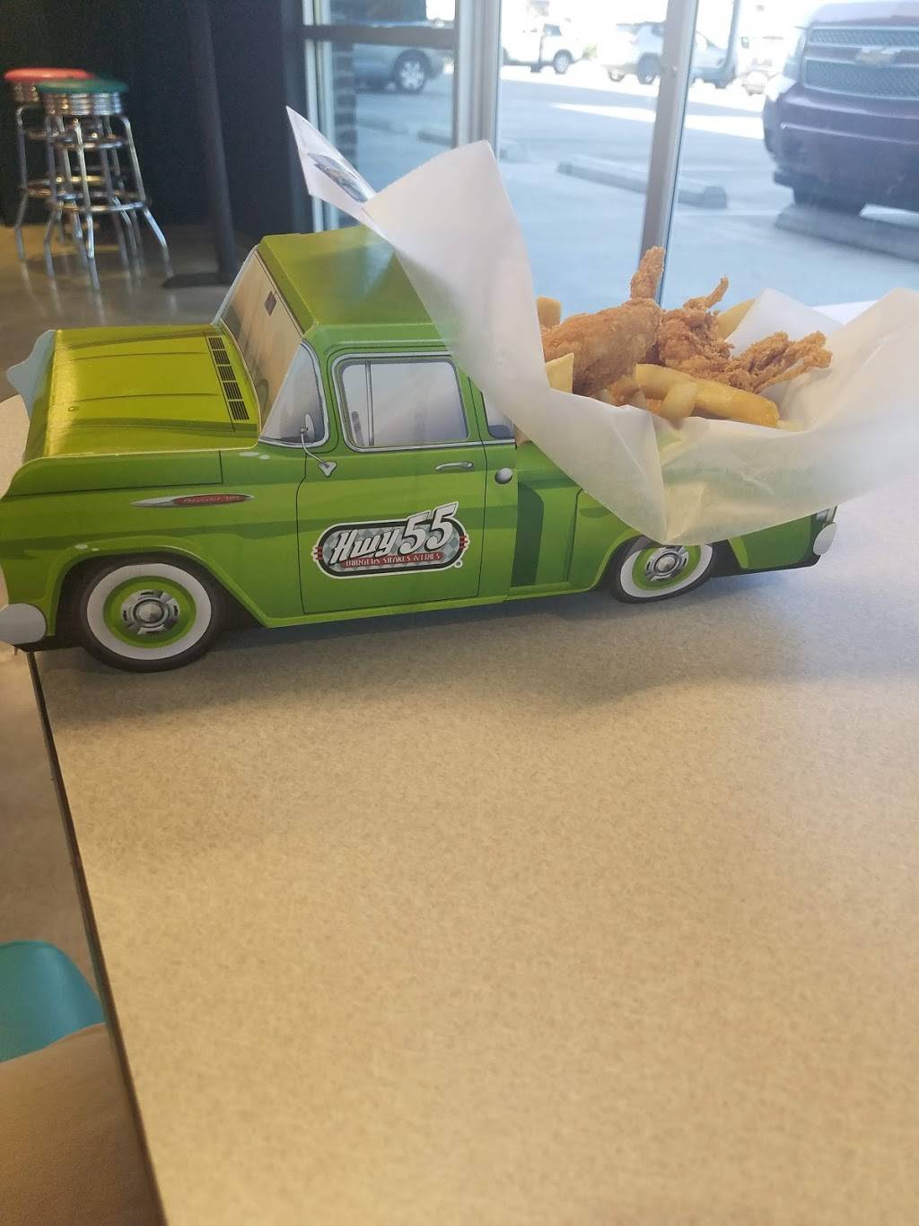 Hwy 55 Burgers Shakes & Fries | restaurant | 411 Ben Hur Rd Suite A, Baton Rouge, LA 70820, USA | 2254421955 OR +1 225-442-1955