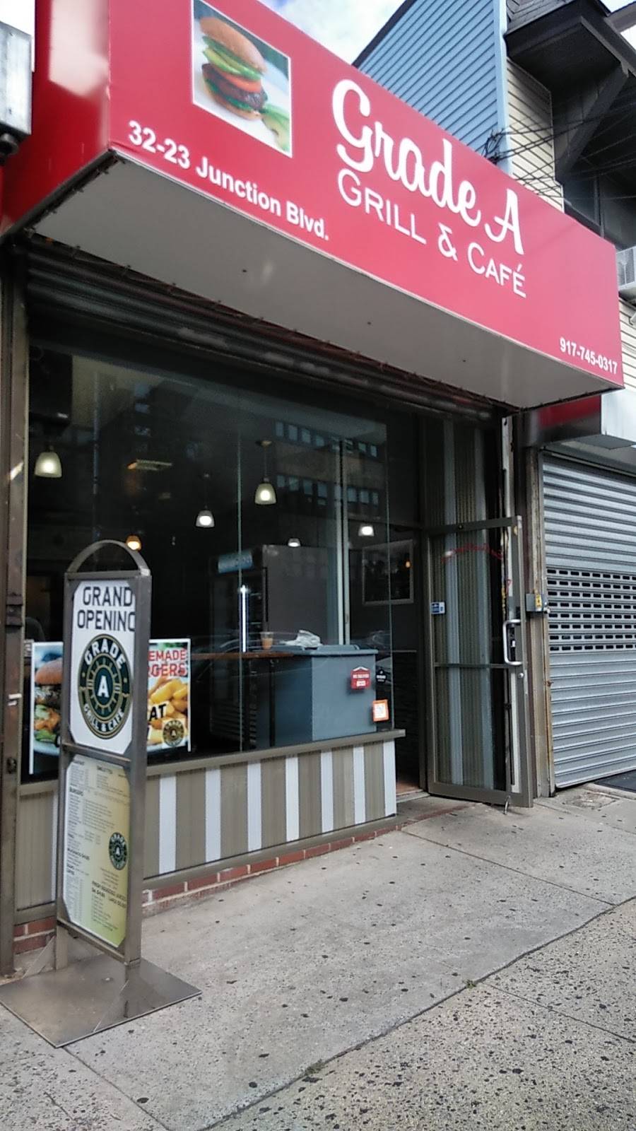 Grade A Grill and Cafe | restaurant | 32-23 Junction Blvd, East Elmhurst, NY 11369, USA | 9177450317 OR +1 917-745-0317