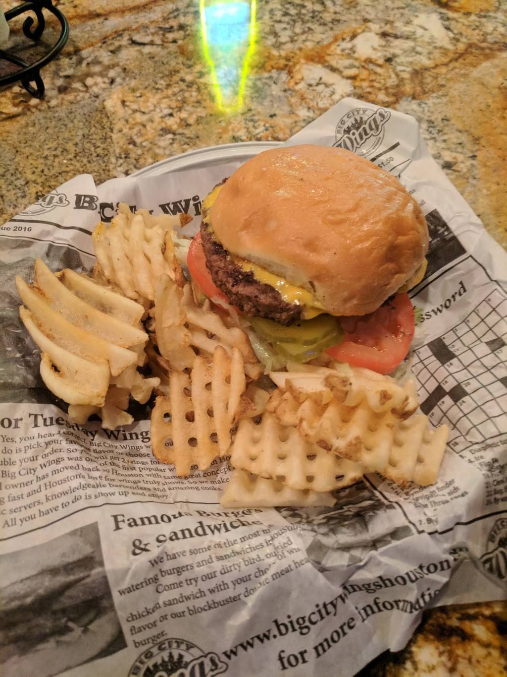 Big City Wings | restaurant | 5402 Hwy 6, Houston, TX 77084, USA | 8326748466 OR +1 832-674-8466