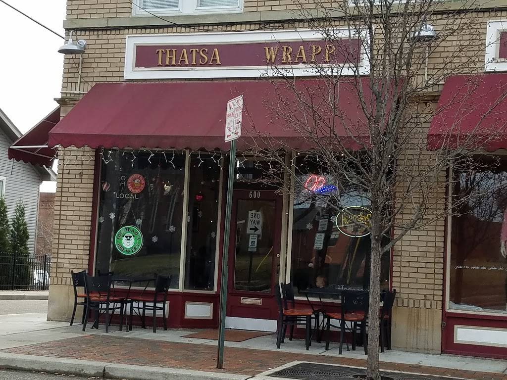Thatsa Wrapp | restaurant | 600 6th St NW, Canton, OH 44703, USA | 3304529727 OR +1 330-452-9727