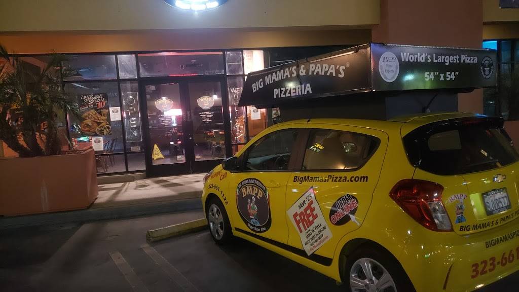 Big Mamas & Papas Pizzeria - Little Armenia | restaurant | 5445 Hollywood Blvd unit b, Los Angeles, CA 90027, USA | 3236611122 OR +1 323-661-1122