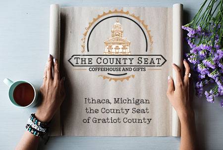 The County Seat Coffeehouse and Gifts | cafe | 147 E Center St, Ithaca, MI 48847, USA | 9898754096 OR +1 989-875-4096
