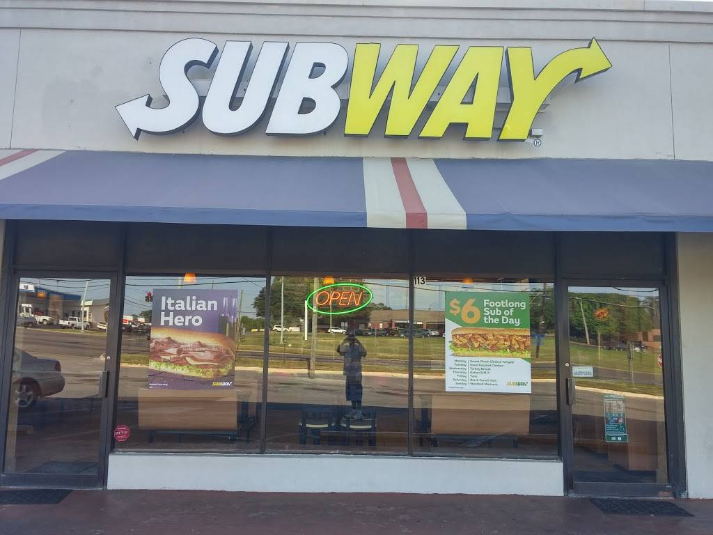 Subway Restaurants | restaurant | 113 S Memorial Dr, Prattville, AL 36067, USA | 3343619228 OR +1 334-361-9228