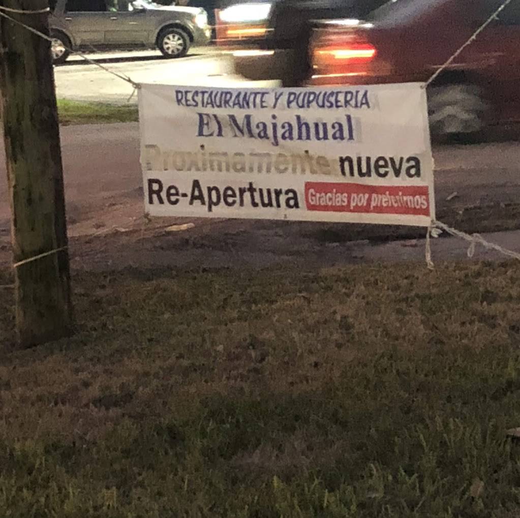 El Majahual Pupuseria | restaurant | 1431 Aldine Mail Rte Rd, Houston, TX 77039, USA | 2814421717 OR +1 281-442-1717