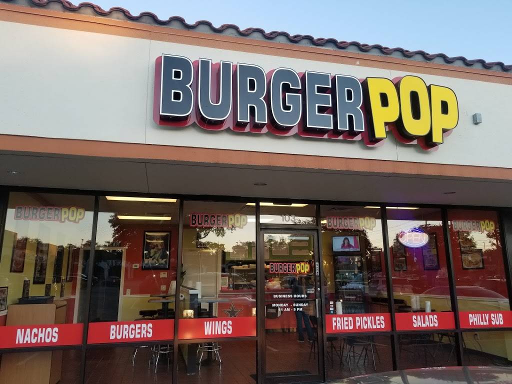Burger Pop SA | restaurant | 9055 Marbach Rd suite 103, San Antonio, TX 78245, USA | 2105602993 OR +1 210-560-2993