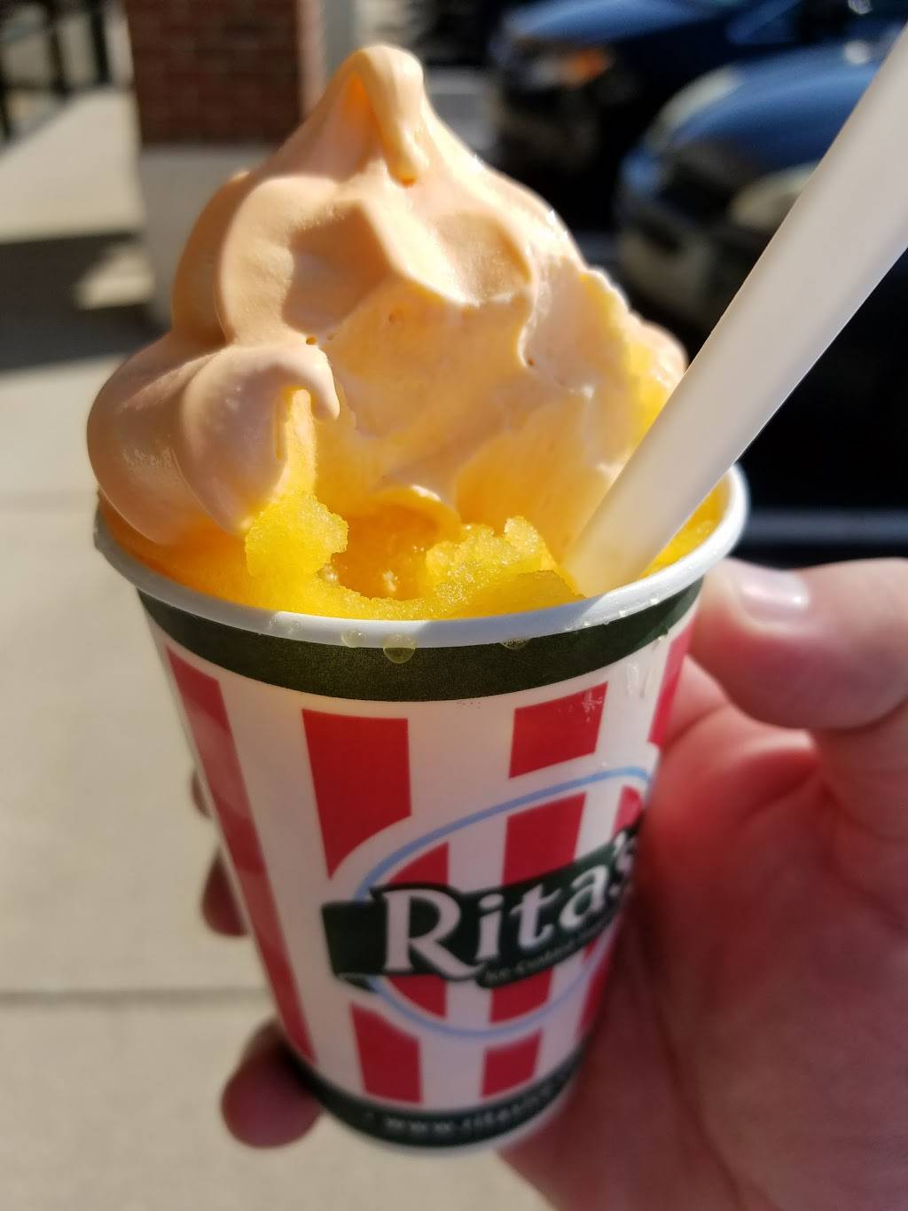 Ritas Italian Ice & Frozen Custard | restaurant | 8910 E 96th St, Fishers, IN 46037, USA | 3175985111 OR +1 317-598-5111