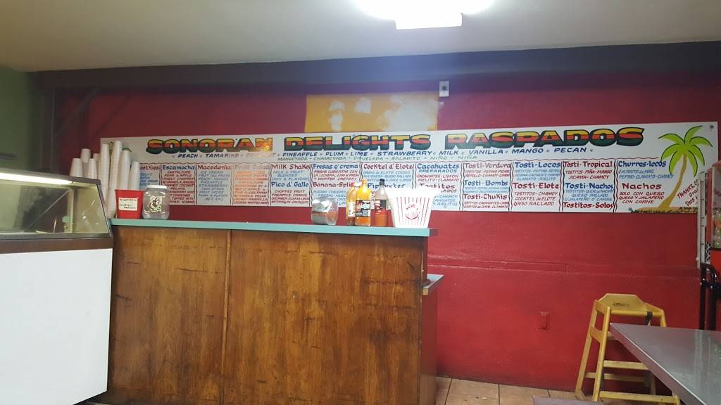 Sonoran Delights Raspados | restaurant | 921 W Congress St, Tucson, AZ 85745, USA | 5206233020 OR +1 520-623-3020
