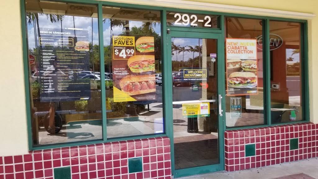 Subway | restaurant | 292 Indian Trace, Weston, FL 33326, USA | 9543184001 OR +1 954-318-4001