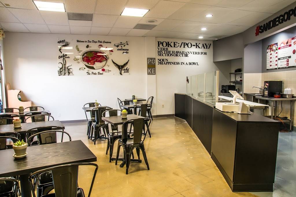 San Diego Poke Co. | restaurant | 10387 Friars Rd, San Diego, CA 92120, USA | 6195844786 OR +1 619-584-4786