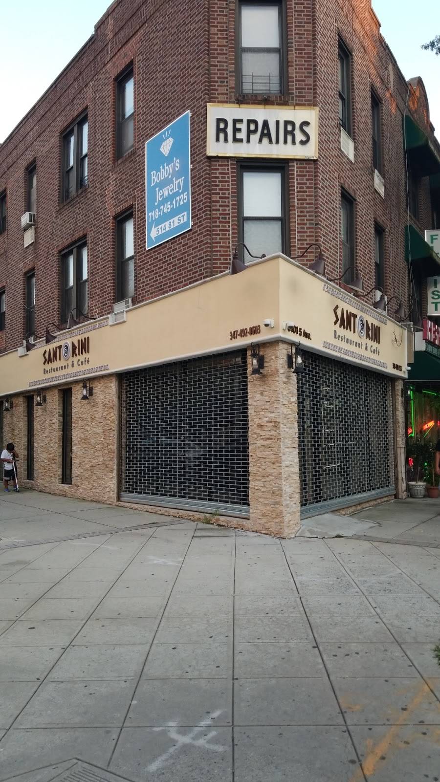 Santorini | restaurant | 8101 5th Ave, Brooklyn, NY 11209, USA | 3474920603 OR +1 347-492-0603