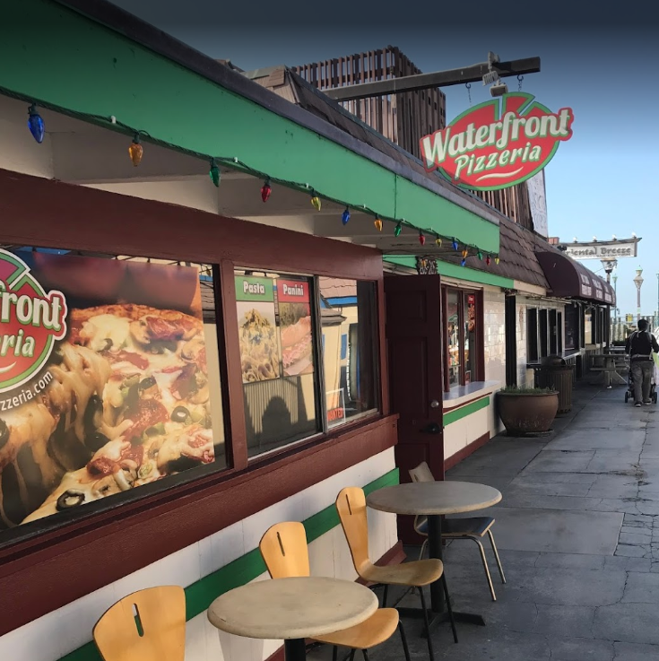 Waterfront Pizzeria | restaurant | Fishermans Wharf, Redondo Beach, CA 90277, USA | 3103747499 OR +1 310-374-7499