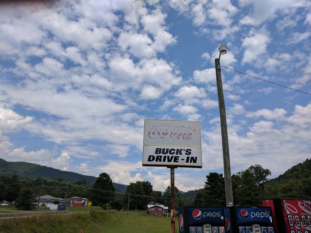 Bucks Drive-In | restaurant | 1212 E Main St, Saltville, VA 24370, USA | 2764967231 OR +1 276-496-7231