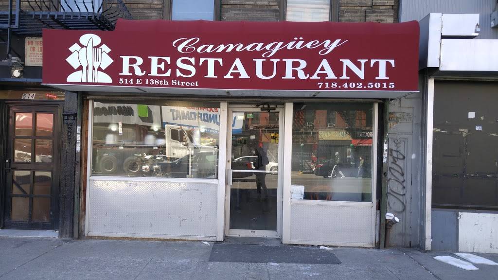 Camagüey | restaurant | 514 E 138th St, Bronx, NY 10454, USA | 7184025015 OR +1 718-402-5015
