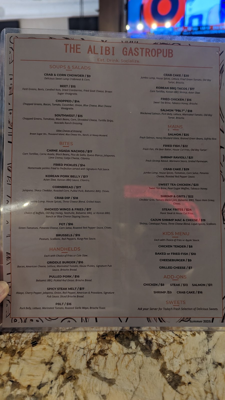 THE ALIBI GASTROPUB | restaurant | 122 N Commerce St, Centreville, MD 21617, USA | 4107583619 OR +1 410-758-3619