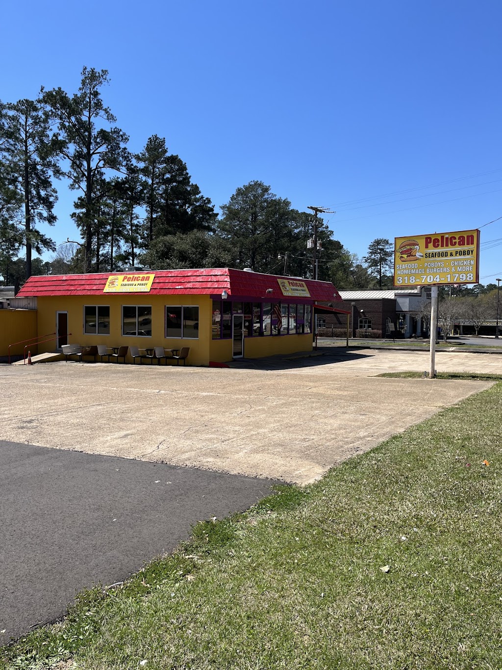 Pelican Seafood and Poboy | restaurant | 2708 LA-28, Pineville, LA 71360, USA | 3187041798 OR +1 318-704-1798