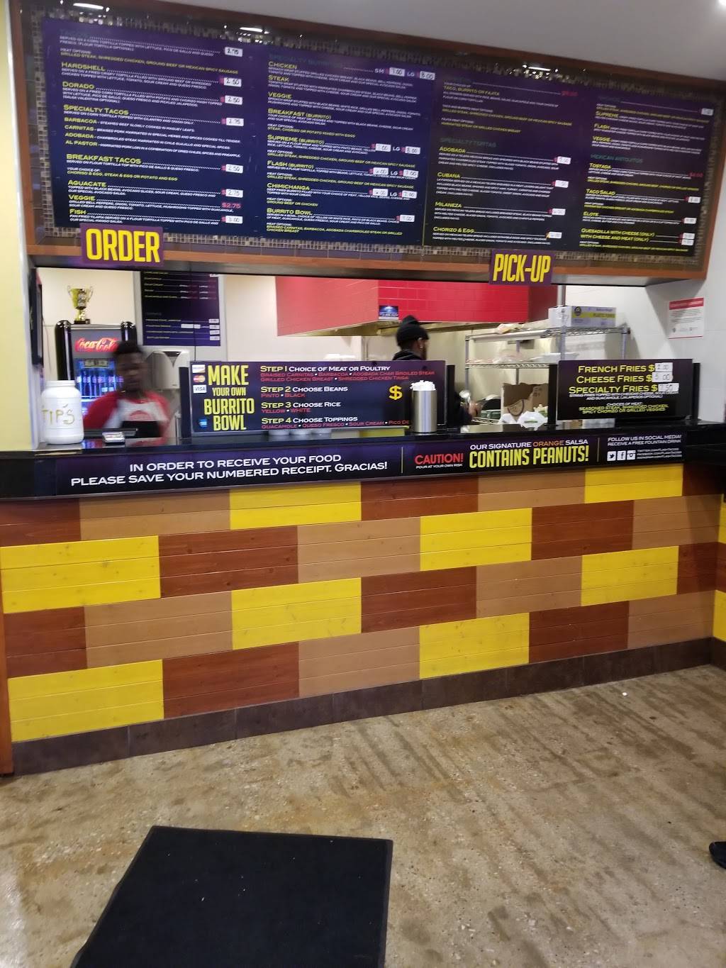 Flash Taco | restaurant | 2247 E 71st St, Chicago, IL 60649, USA | 7736754457 OR +1 773-675-4457