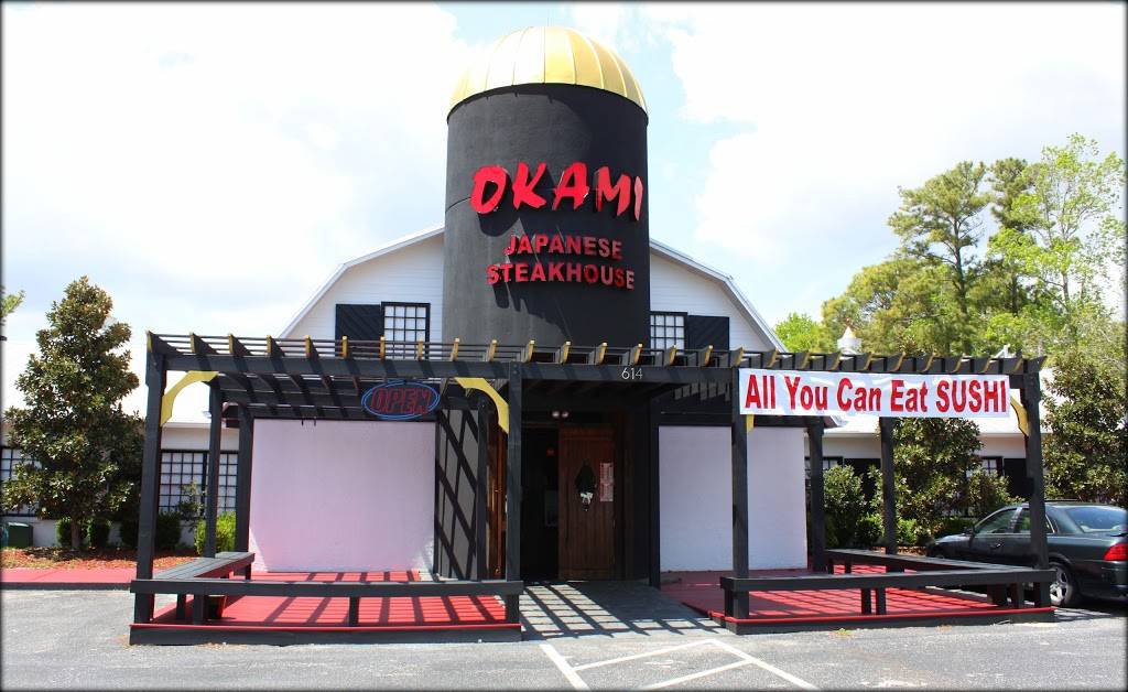 Okami Japanese Steakhouse | restaurant | 614 S College Rd, Wilmington, NC 28403, USA | 9103993366 OR +1 910-399-3366